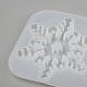 Christmas DIY Snowflake Silicone Pendant Molds US-DIY-P006-31-4