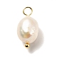 Natural Cultured Freshwater Pearl Pendants US-PALLOY-JF00942-01-1