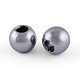 ABS Plastic Imitation Pearl European Beads US-MACR-R530-12mm-A50-1