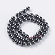 Non-Magnetic Synthetic Hematite Beads Strands US-G-H1071-1-2