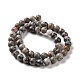 Natural Map Stone/Picasso Stone/Picasso Jasper Beads Strands US-G-D481-09-3