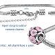 304 Stainless Steel European Snake Chains Bracelets US-STAS-PH0006-03C-2