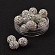 Pave Disco Ball Beads US-RB-H258-10MM-101-1