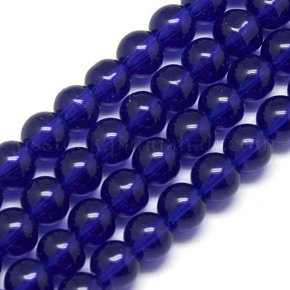 Glass Beads Strands US-GR6mm25Y-1