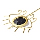 Iron Tabletop Detachable Jewelry Stand with Eye Shaped Vanity Mirror US-BDIS-K006-01G-4