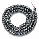 Non-magnetic Synthetic Hematite Beads Strands US-G-Q892-4mm-3