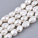 Natural Cultured Freshwater Pearl Beads Strands US-PEAR-Q015-033-2