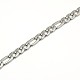 Fashionable 304 Stainless Steel Figaro Chain Necklaces for Men US-STAS-A028-N016P-2