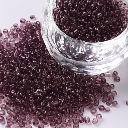Transparent Round Glass Seed Beads US-SEED-A004-2mm-16