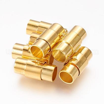 Brass Locking Tube Magnetic Clasps US-MC076-G-1