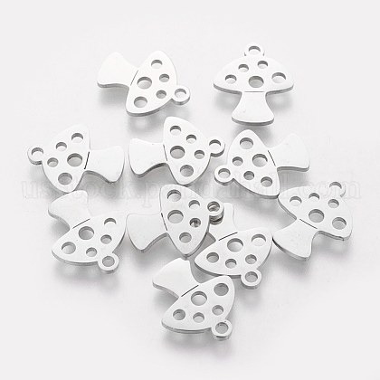 304 Stainless Steel Charms US-STAS-Q201-T491-1