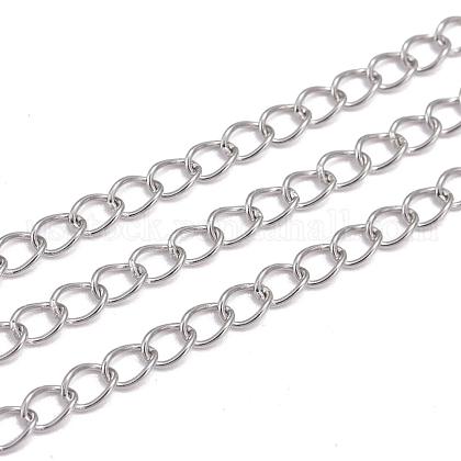 304 Stainless Steel Twisted Chains US-CHS-A003K-0.6mm-1