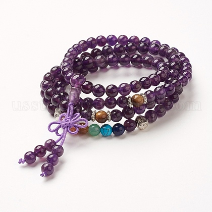 Yoga Chakra Jewelry US-BJEW-G554-05G-1
