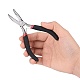 Carbon Steel Bent Nose Jewelry Plier for Jewelry Making Supplies US-P021Y-6