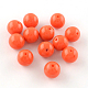 Round Imitation Gemstone Acrylic Beads US-OACR-R029-12mm-M-2