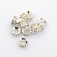 Brass Rhinestone Spacer Beads US-RB-A020-7mm-01S-1