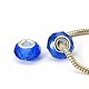Rondelle Handmade Crystal European Beads Fit Charm Bracelets US-X-GPDL25Y-24-1