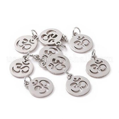 304 Stainless Steel Charms US-STAS-Q201-T446S-1