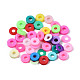 Handmade Polymer Clay Beads Strands US-CLAY-R089-4mm-154-4
