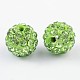 Pave Disco Ball Beads US-RB-H258-8MM-214-2