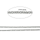 304 Stainless Steel Figaro Chains US-CHS-H007-30P-2