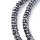 Non-Magnetic Synthetic Hematite Beads Strands US-G-Q422-2