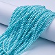 Glass Pearl Beads Strands US-HY-4D-B12-4