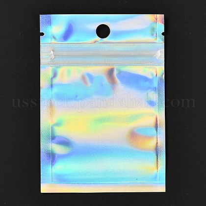 Rectangle Zip Lock Plastic Laser Bags US-OPP-I002-01A-1