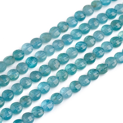 Natural Apatite Beads Strands US-G-E560-C10-4mm-1