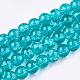 Crackle Glass Beads Strands US-X-CCG-Q001-6mm-06-1