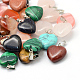 Heart Natural & Synthetic Mixed Stone Pendants US-G-Q371-M-1