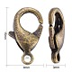Brass Lobster Claw Clasps US-KK-903-AB-NF-3