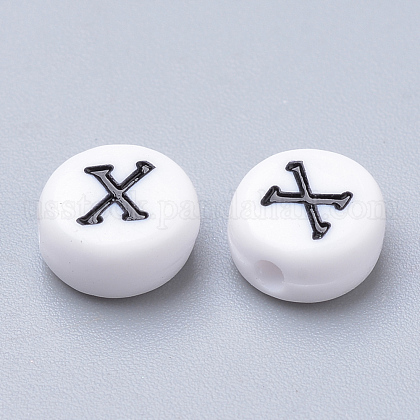 Enamel Style Acrylic Beads&nbsp;US-SACR-T338-04-2