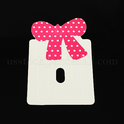 Paper Cardboard Hair Clip Display Cards US-CDIS-R025-03-1