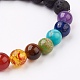 Natural & Synthetic Mixed Stone Stretch Bracelets US-BJEW-JB03603-3