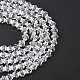 Imitate Austrian Crystal Bicone Glass Beads Strands US-GLAA-F029-4x4mm-13-2