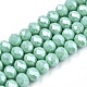 Electroplate Glass Beads Strands US-EGLA-A034-P4mm-A20-1