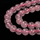 Natural  Rose Quartz Beads Strands US-G-L104-6mm-01-3