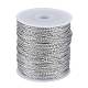 1mm Jewelry Braided Thread Metallic Threads US-MCOR-S002-02-1