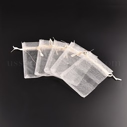 Organza Gift Bags with Drawstring US-OP-R016-13x18cm-19