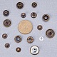 1Box Mixed Metal Jewelry Snap Fastener US-BUTT-WH0001-01-4