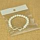 Carnival Jewelry Glass Pearl Bracelets US-BJEW-JB00846-01-3