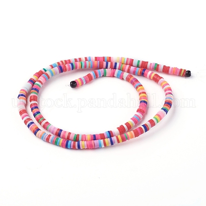 Handmade Polymer Clay Beads&nbsp;US-CLAY-R067-4.0mm-M1-3