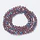 Electroplate Glass Beads Strands US-EGLA-A034-T10mm-I09-2