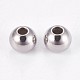 202 Stainless Steel Rondelle Spacer Beads US-STAS-F094-06B-P-2