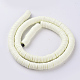 Flat Round Eco-Friendly Handmade Polymer Clay Beads US-CLAY-R067-6.0mm-21-2