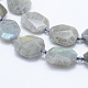 Natural Labradorite Beads Strands US-G-J373-24F-2