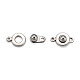201 Stainless Steel Snap Clasps US-STAS-K148-11-2