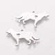 304 Stainless Steel Puppy Pendants US-STAS-Q201-T439-2