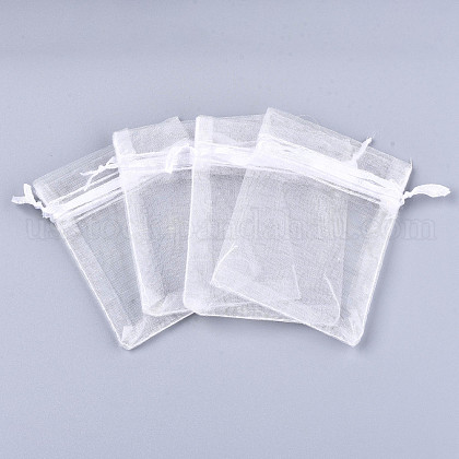 Organza Gift Bags with Drawstring US-OP-R016-13x18cm-04-1